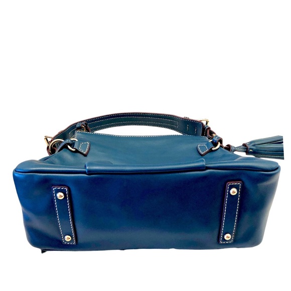 Dooney & Bourke Teagan 2pc Italian Vacchetta Leather Florentine Satchel MultiHP - Picture 9 of 16